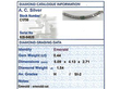 vintage emerald and diamond necklace in white gold