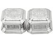 Antique Silver Toilet Boxes