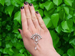 Art Deco diamond pendant in platinum