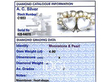 Antique Moonstone Bangle grading card