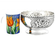 Chinese Silver Bowl