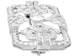 Antique Platinum Diamond Brooch