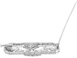 Diamond Antique Brooch in Platinum