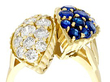 Vintage Sapphire and Diamond Ring