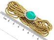 Vintage Diamond and Chrysoprase Bracelet 