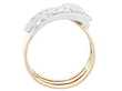 Gold Diamond Snake Ring Card