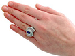 Ceylon Sapphire Ring with Diamonds