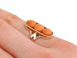 Coral Ring in Yellow Gold