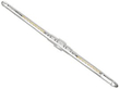 Antique Pearl Bar Brooch Pin reverse 
