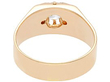 Gold Solitaire Ring