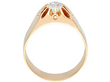 mens solitaire ring