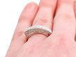 wearing half eternity ring