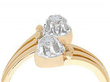 1960s diamond twist ring