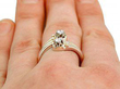 1960s diamond twist ring
