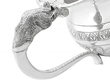 Indian Silver Sugar Bowl Handel 
