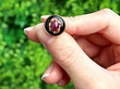 Ruby Cufflinks with Onyx outside