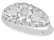 White Gold and Diamond Dress Ring