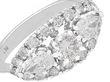 White Gold and Diamond Dress Ring close up