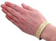 Vintage Yellow Gold Bracelet Wearing