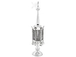 Spice Tower in Sterling Silver Antique