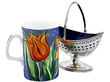 Sterling Silver Sugar Basket with Liner