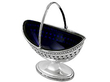 Sterling Silver Sugar Basket with Liner