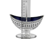 Sterling Silver Sugar Basket with Liner Ruler