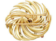 Gemstone Brooch Gold Vintage