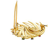 Gemstone Gold Brooch Vintage