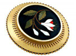 Victorian Pietra Dura Brooch