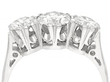 Trilogy Diamond Ring in White Gold