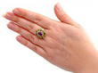 Victorian Amethyst and Peridot ring Wearing