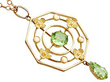 Victorian Peridot Pendant
