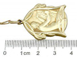 Gold Pendant with Ruler