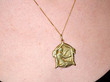 Antique Belgium Gold Pendant