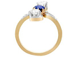 Victorian Sapphire Dress Ring