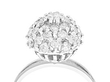 1950s diamond cluster ring