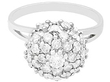 1950s diamond cluster ring
