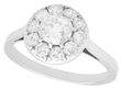 1920s diamond cluster ring