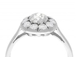 1920s diamond cluster ring