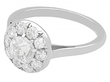 1920s diamond cluster ring