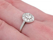 1920s diamond cluster ring