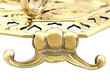 Antique Silver Nephrite Inkstand 