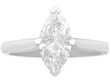 Marquise Diamond Solitaire Ring