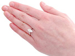 Marquise Diamond Solitaire Engagement Ring wearing