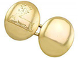 solid gold cufflinks