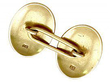 15k solid gold cufflinks