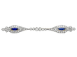 antique sapphire and diamond brooch