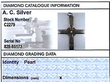 Victorian Cross Pendant grading report card