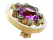 Antique Amethyst Brooch